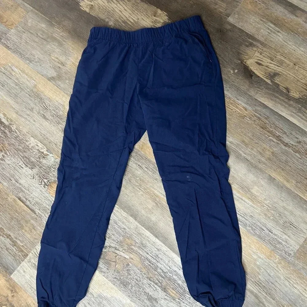 Sahalie Women's Navy Blue Athleisure Casual Joggers Pants Size Small - Picture 8 of 9
